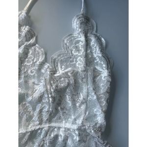 Boutique Intimates Sleepwear Sexy Lace Teddy Lingerie Deep V Plunge Sheer Poshmark
